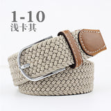 High Quality Fashionable Elastic Canvas Belts