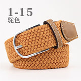 High Quality Fashionable Elastic Canvas Belts