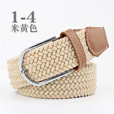 High Quality Fashionable Elastic Canvas Belts
