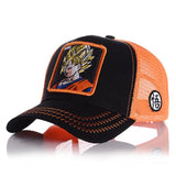 Cartoon Anime Dragon Ball Baseball Caps
