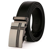 leather strap male automatic buckle belts