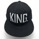 1PC KING QUEEN Embroidered Snapback Caps