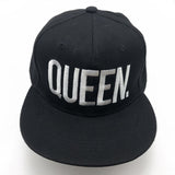 1PC KING QUEEN Embroidered Snapback Caps