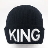 1PC KING QUEEN Embroidered Snapback Caps
