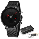 LIGE Mens Business Dress Watches