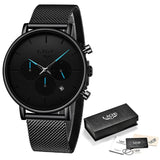 LIGE Mens Business Dress Watches