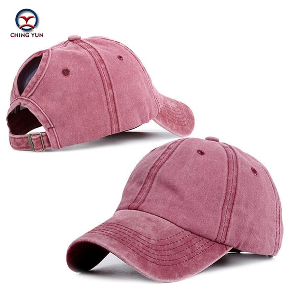 CHING YUN Baseball Cap Brand men and women Casquette High Quality Ms. ponytail hairstyle Hat Unisex Leisure street sun hat