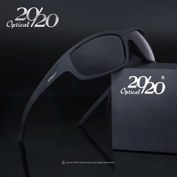 20/20 Optical Brand Design New Polarized Sunglasses Men Fashion Male Eyewear Sun Glasses Travel Fishing Oculos Gafas De Sol PL66