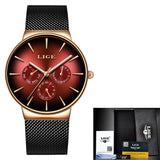 LIGE New Fashion Mens Watches