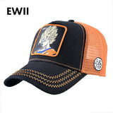 Summer snapback caps men dragon ball embroidery baseball cap womern hip hop dad hats for men fashion trucker hat goku gorras