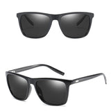 NewTR90 square polarized men's sunglasses