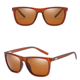 NewTR90 square polarized men's sunglasses