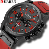 Top Brand Luxury CURREN 8314 Fashion Leather Strap Quartz Men Watches