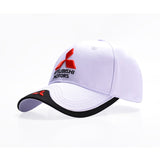 Baseball Cap Mitsubishi logo Embroidery Casual Snapback Hat