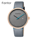 Fashion Fantor Mens Ultra Thin Watch Simple Watches
