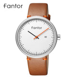Fashion Fantor Mens Ultra Thin Watch Simple Watches